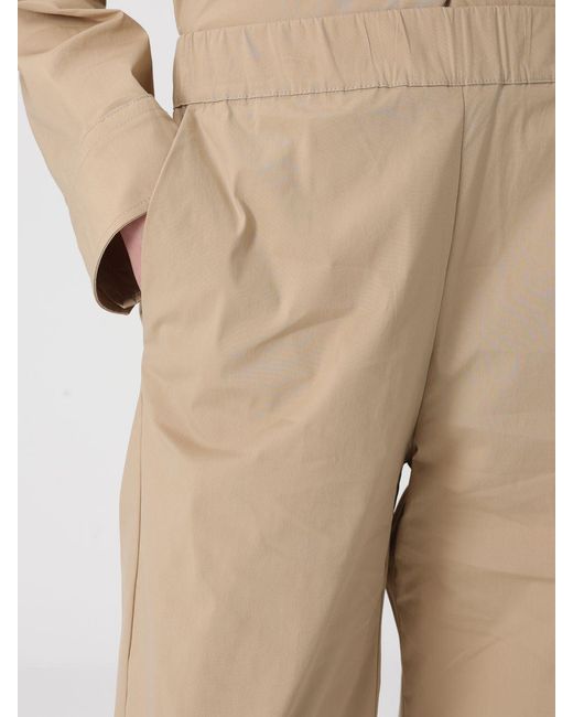 Liviana Conti Natural Julian Cotton Trousers