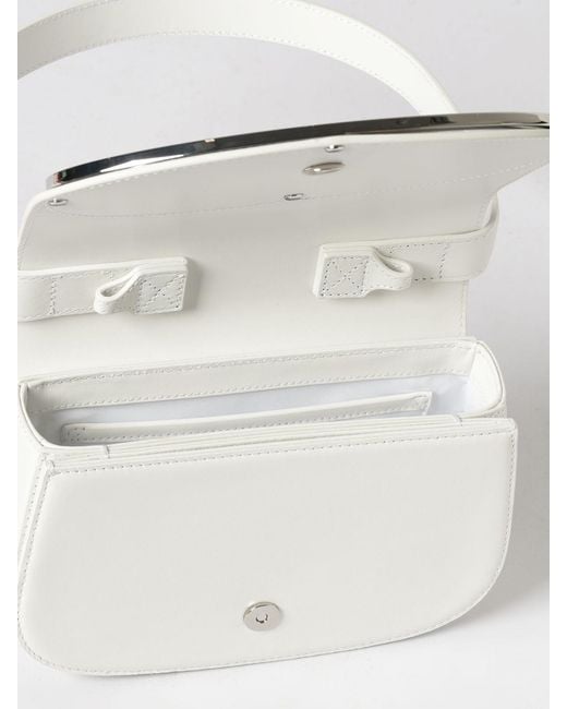 DIESEL White 1Dr Leather Bag
