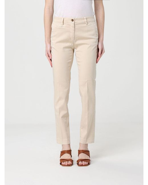 Mason's Natural Stretch Cotton Slim Fit Trousers