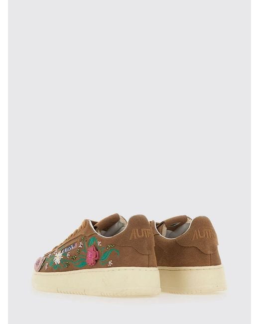 Autry Brown Trainers