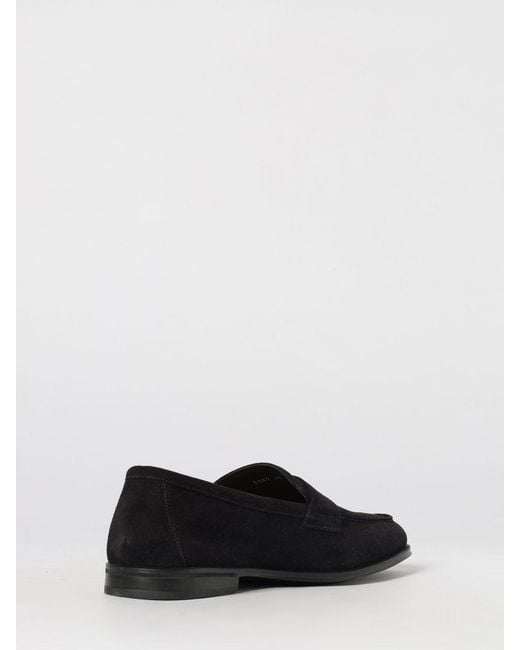 Doucal's White Suede Loafers for men