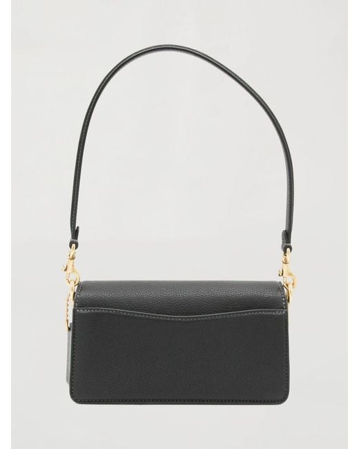 COACH Gray Tabby 20 Grained Leather Bag