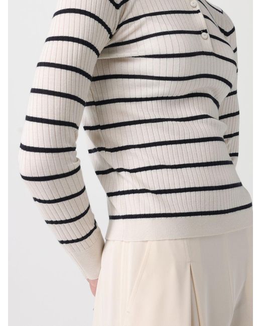 Max Mara Natural Cashmere And Silk Polo Shirt