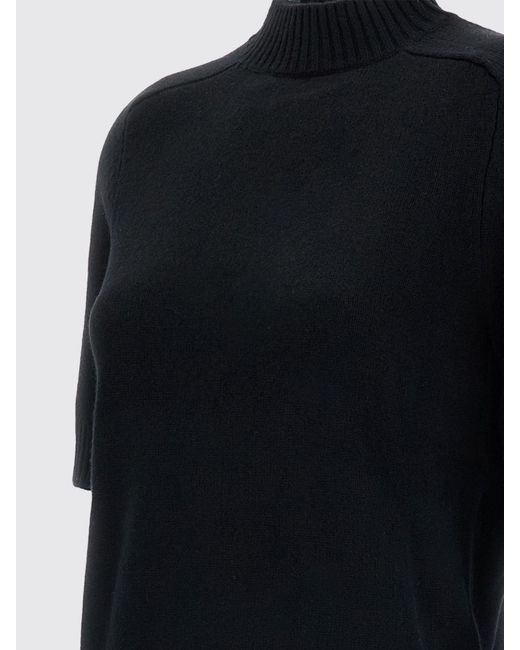 Loulou de Saison Blue Ruth Slim Fit Short-Sleeved Turtleneck