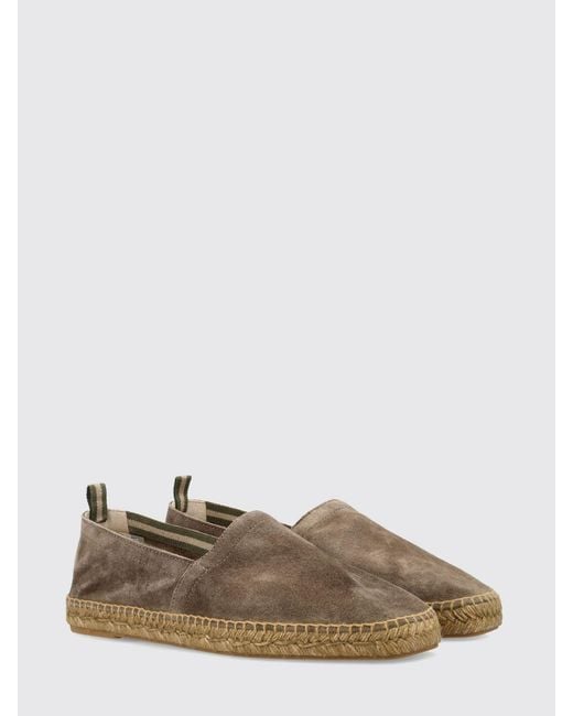 Castaner Gray Pablo Suede Espadrilles