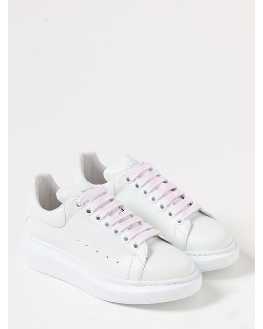 Zapatillas Mujer Mcqueen Alexander McQueen de color White