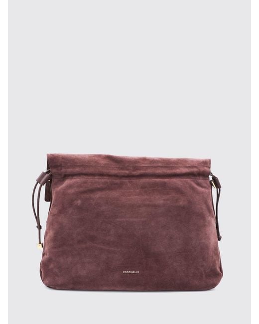 Coccinelle Purple Shoulder Bag