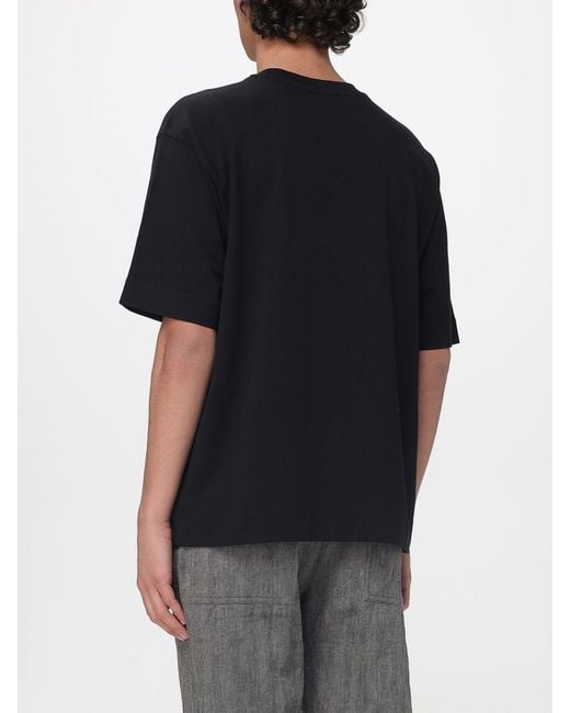 Dries Van Noten Black Basic T-Shirt for men