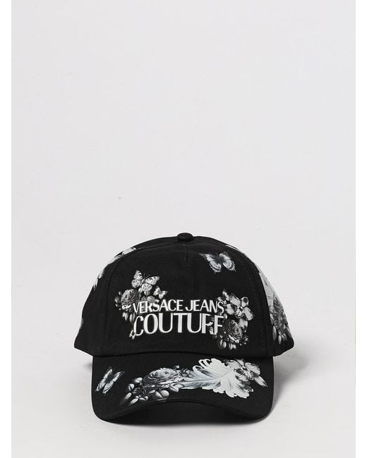 Versace Jeans Couture Black Hat for men