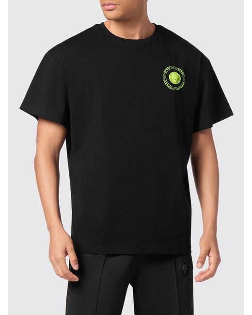 Philipp Plein Black T-Shirt for men