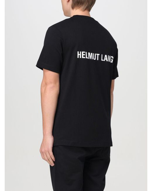 T-shirt basic di Helmut Lang in Black da Uomo