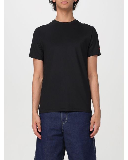 T-shirt in misto cotone di Peuterey in Black da Uomo