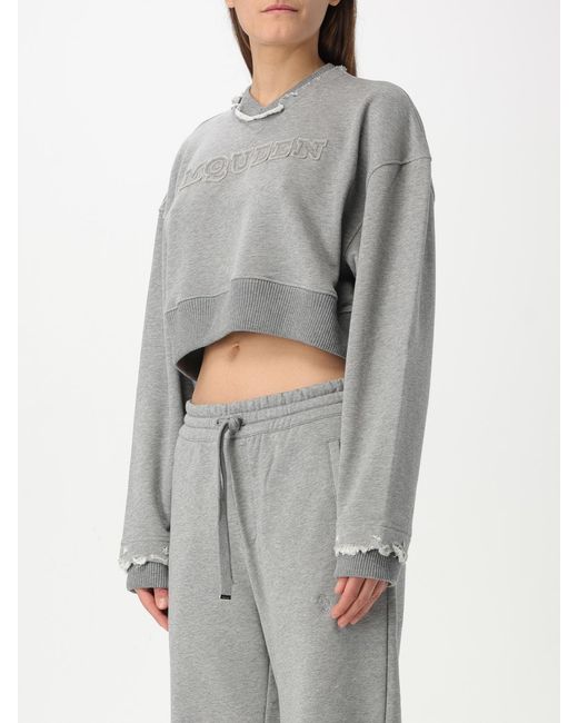 McQueen Gray Sweatshirt