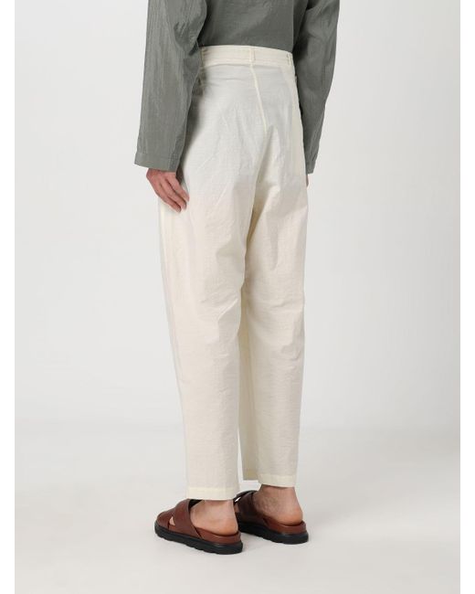 Pantalon Lemaire pour homme en coloris White