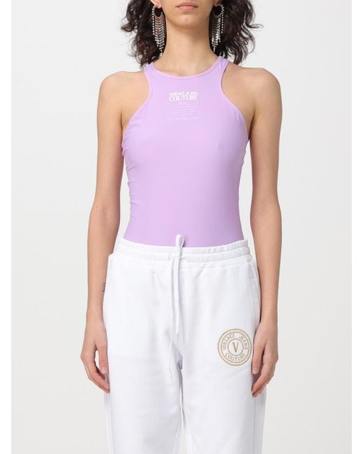 Versace Jeans Couture Purple Top