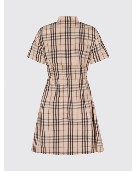 Burberry Natural Chemisier Dress