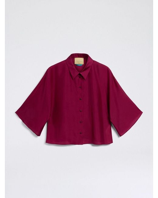 Momoní Red MomonÌ Silk Shirt