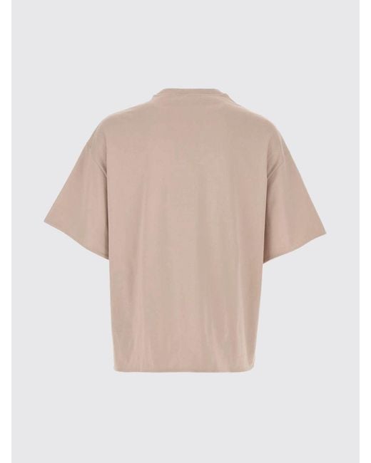 Jil Sander Natural Basic Cotton T-Shirt for men
