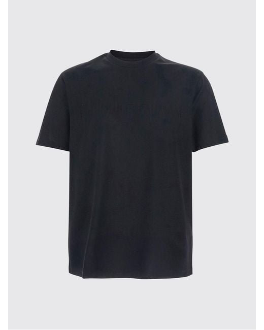 Emporio Armani Black Basic Cotton T-Shirt for men