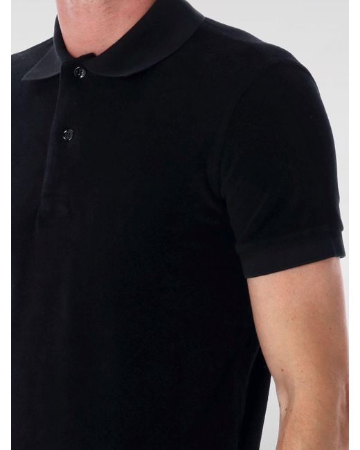 Camiseta Hombre Tom Ford de hombre de color Black