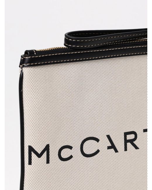 Clutch di Stella McCartney in Natural