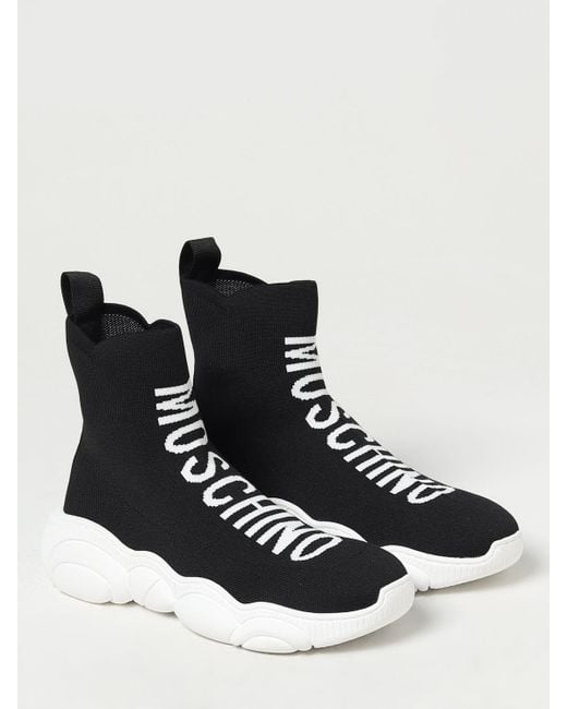 Moschino Couture Black Sneakers