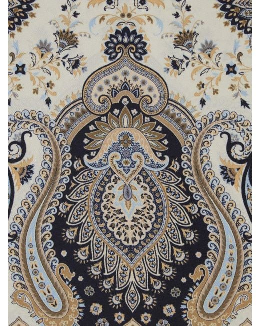 Etro Gray Scarf