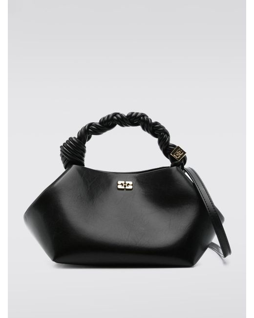 Bolso De Mano Mujer Ganni de color Black