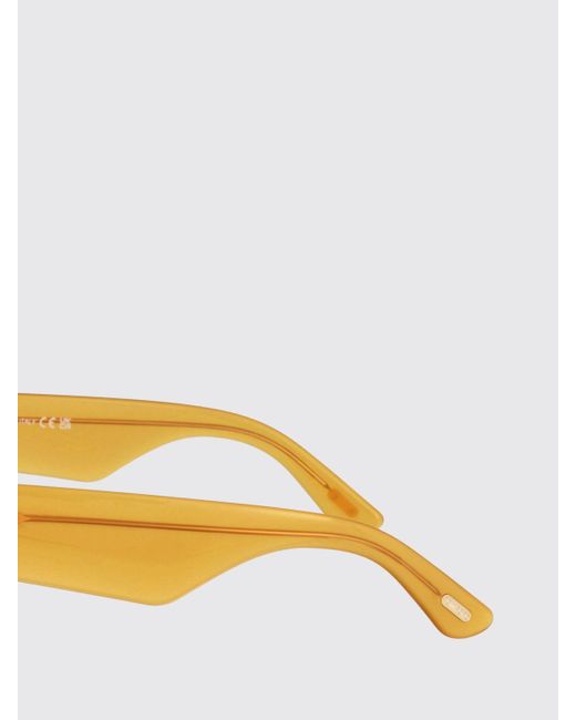 Tom Ford Yellow Ft1218 Venetia Acetate Sunglasses
