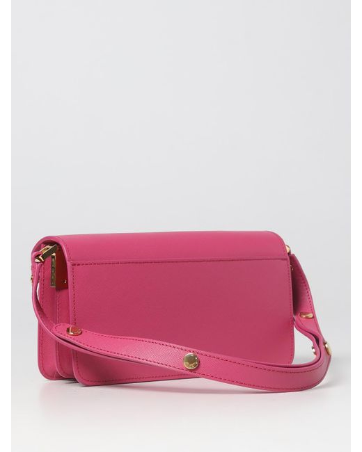 Marni Pink Schultertasche Damen