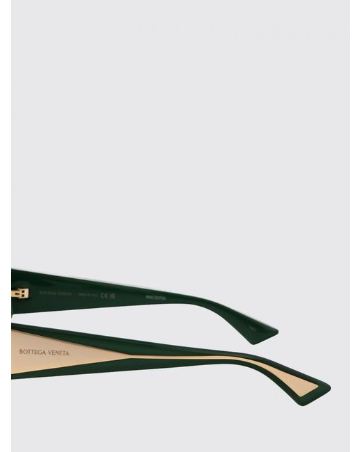 Bottega Veneta Green Acetate Sunglasses