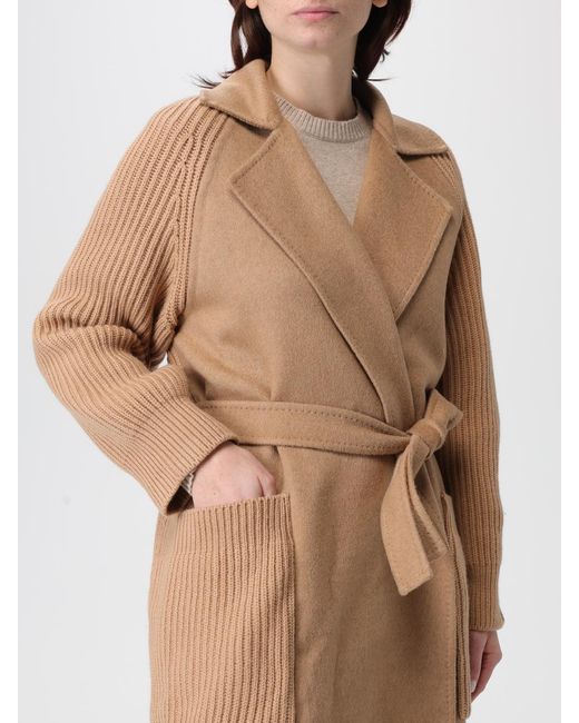 Abrigo Mujer Max Mara de color Natural