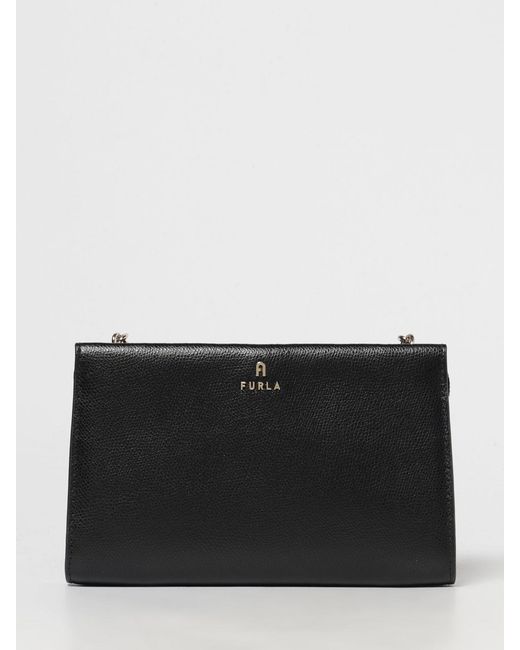 Furla Black Shoulder Bag