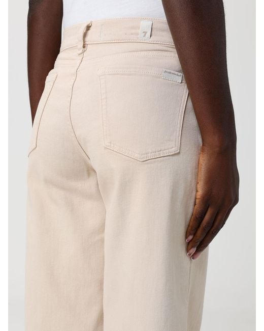 7 For All Mankind Natural Flare Jeans