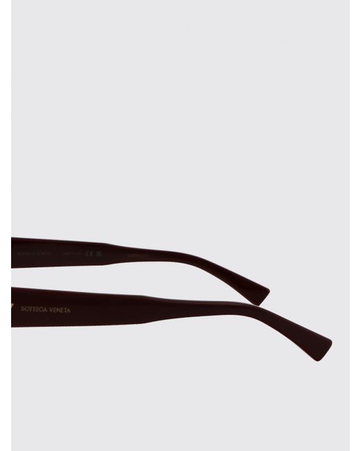 Bottega Veneta Red Acetate Optical Glasses