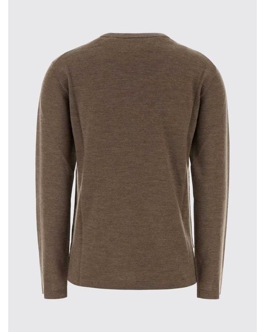 The Row Brown V-Neck Jumper