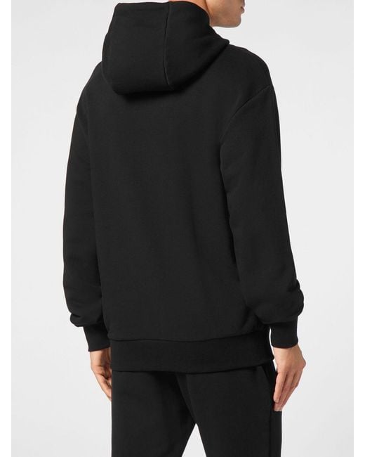 Philipp Plein Black Sweatshirt for men