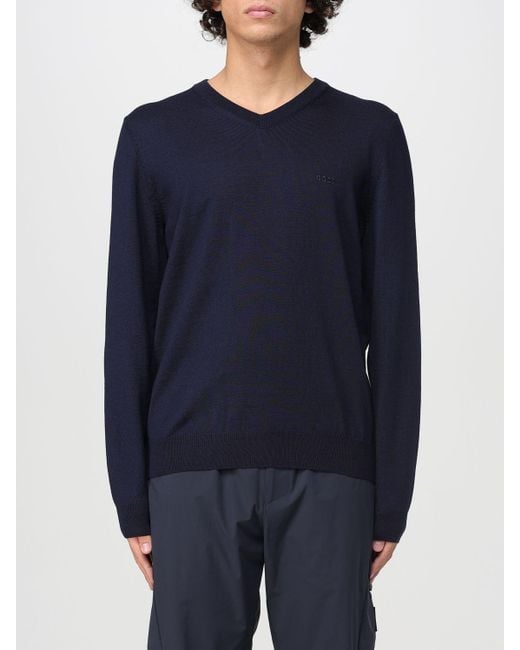 Boss Blue Sweater for men