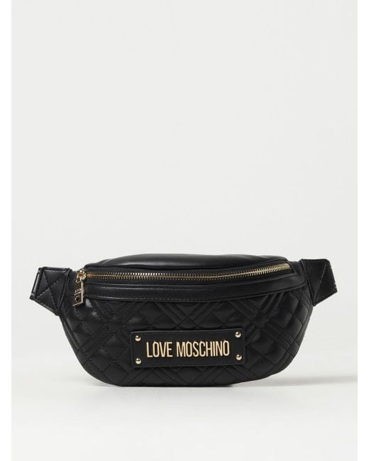 Love Moschino Black Belt Bag