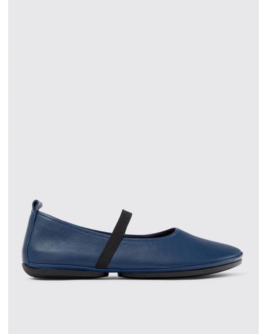 Camper Blue Ballerinas