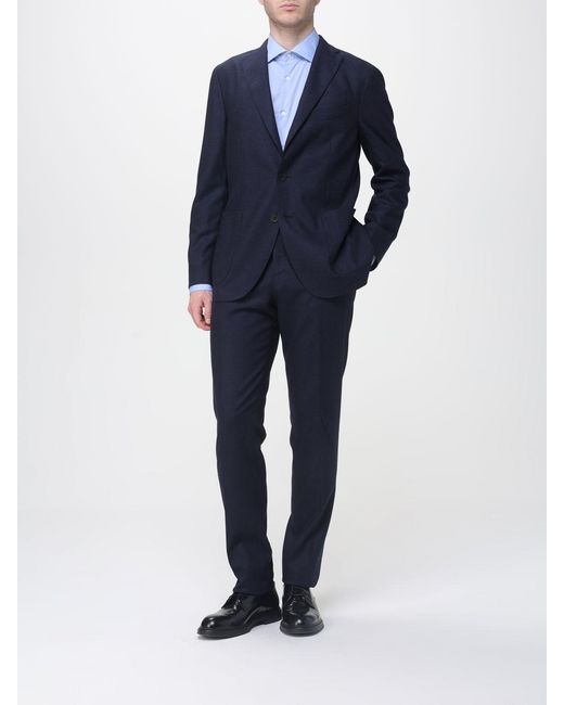 Boglioli Blue Suit for men