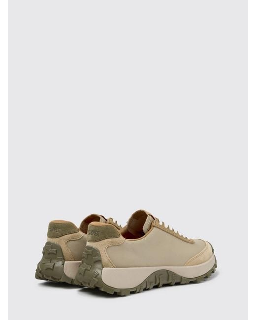 Camper Natural Drift Trail Suede Low-Top Trainers With Vibram Sole