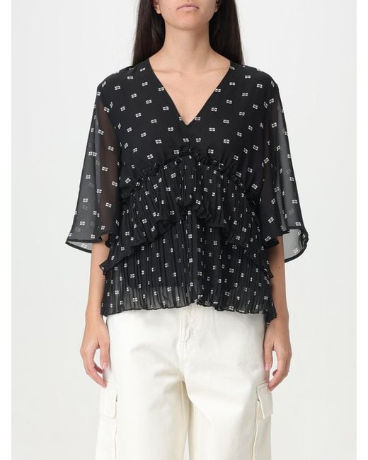Ganni Black Top