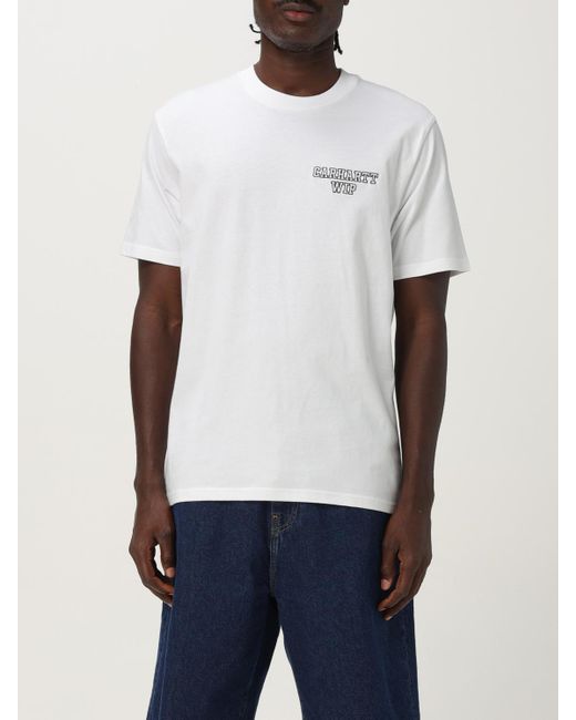Camiseta Hombre Carhartt de hombre de color White