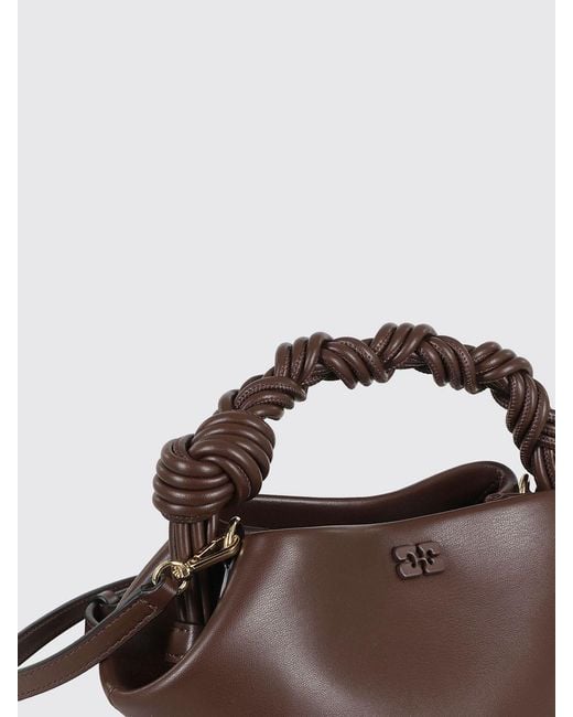 Ganni Brown Bou Bag