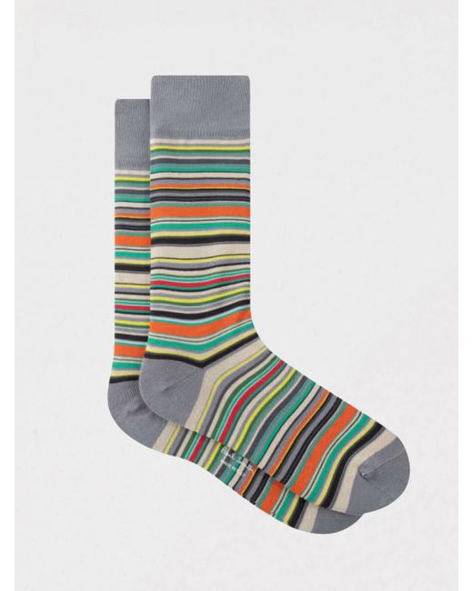 Paul Smith Blue Socks for men