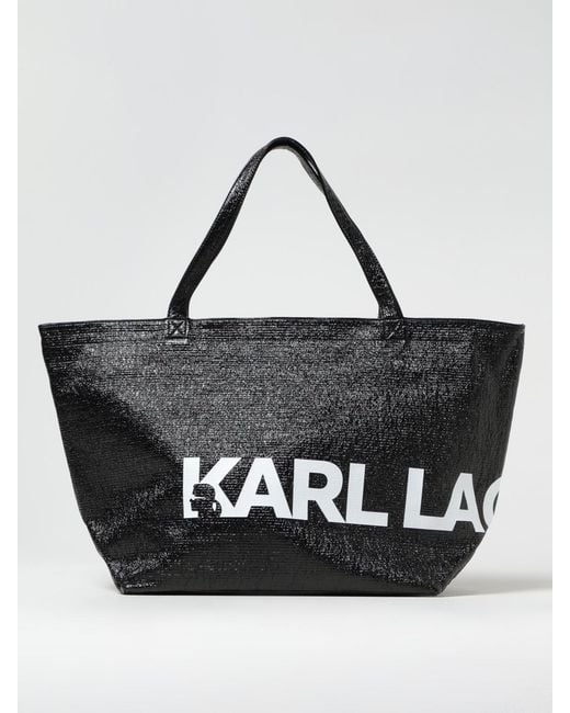 Karl Lagerfeld Black Backpack