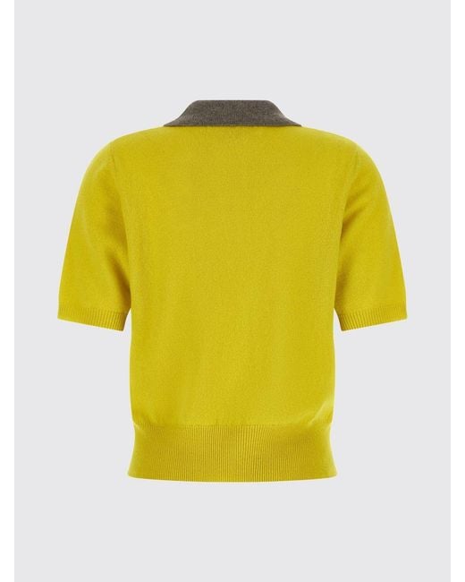 Marni Blue Knitted Polo