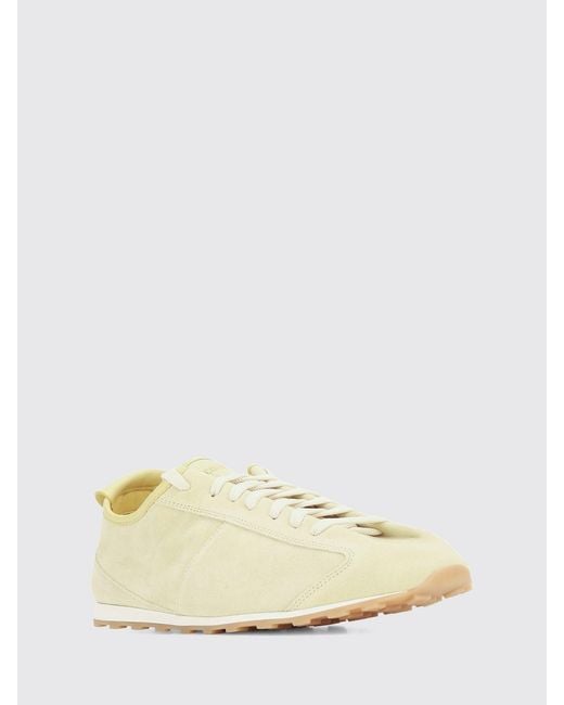 Jacquemus Natural Les Tennis Suede Calfskin Low Top Sneakers for men