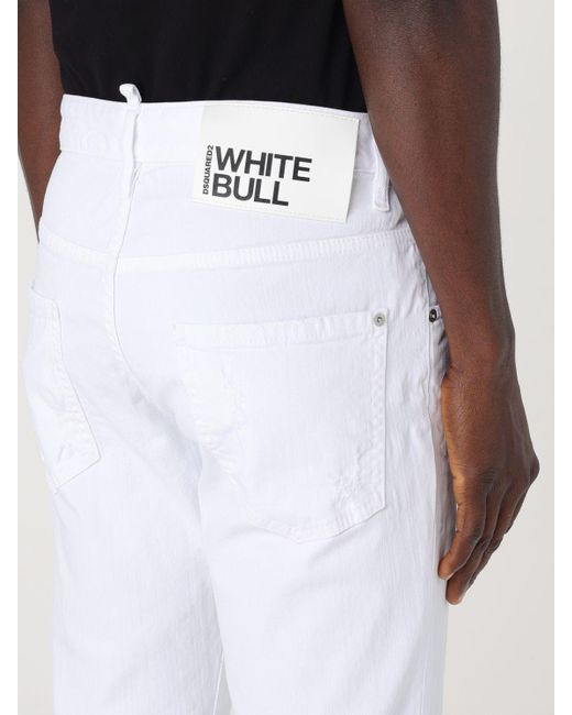 Pantalón DSquared² de hombre de color White